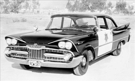 The Evolution of the Police Car - #8 - By the 1950s, automakers had begun offering 
